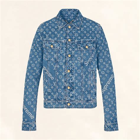 louis vuitton monogram coach jacket|Monogram Tailored Denim Jacket .